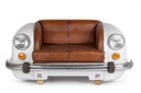 Divano vintage macchina con fari