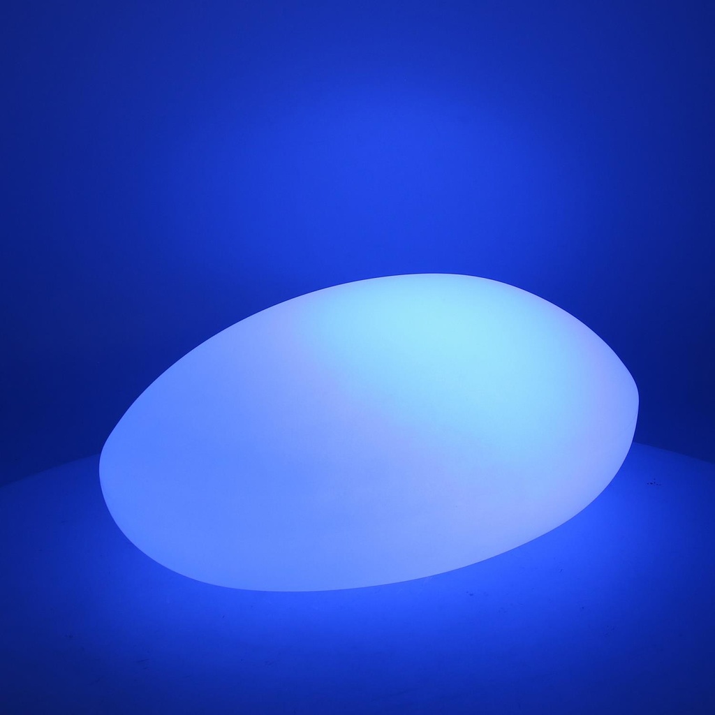 Lampada Led in plastica ricaricabile multicolor cm 40x30h15
