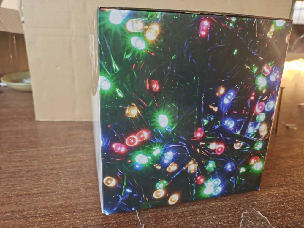 Luce filo 1000 led multicolor con controller 53m
