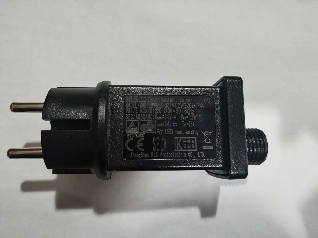 Luce filo 700 led multicolor con controller 38m