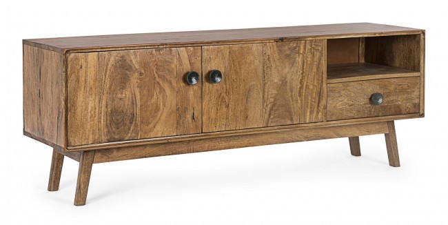 Mobile Porta Tv 2 ante-1 cassetto in legno stile vintage