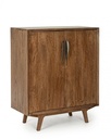 Mobile bar 2 ante in legno stile vintage cm 90x40x108 cm