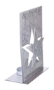 8x P.Candela Stella Stand Metal Argento