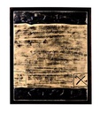 Olio su tela multicolar e telaio in legno 100x120 cm