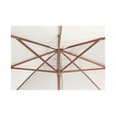 Ombrellone da giardino Syros 3 x 4 colore naturale