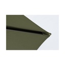 Ombrellone da giardino con braccio a 360°Texas cm 300x h260 Antracite/Olive