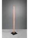 Piantana Bacchetta Legno Vintage Led Touch Bellari Trio Lighting