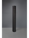 Piantana Tessuto Nero Oro Cilindro Led Effetto Stelle Vintage Taco Trio Lighting