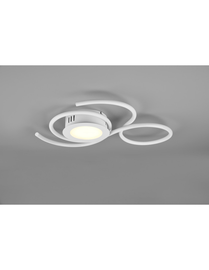 Plafoniera Design Moderno Led Dimmer Jive Bianco Trio Lighting