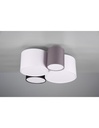 Plafoniera Hotel 4xE27 Cilindri Multicolor L50cm Trio Lighting