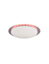 Plafoniera Moderna Led RGB Dimmerabile Bilbo Ø48 cm Bianco Trio Lighting