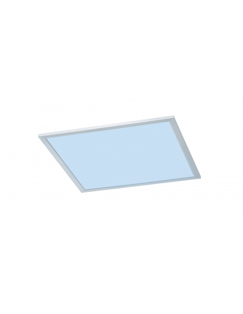 Plafoniera Quadrata Griffin Led Dimmerabile Rgbw Nichel 39x39 cm Trio Lighting