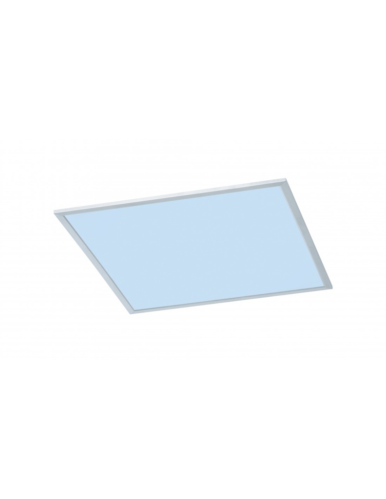 Plafoniera Quadrata Griffin Led Dimmerabile Rgbw Nichel 59x59 cm Trio Lighting