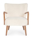 Poltrona vintage Moritz bianca
