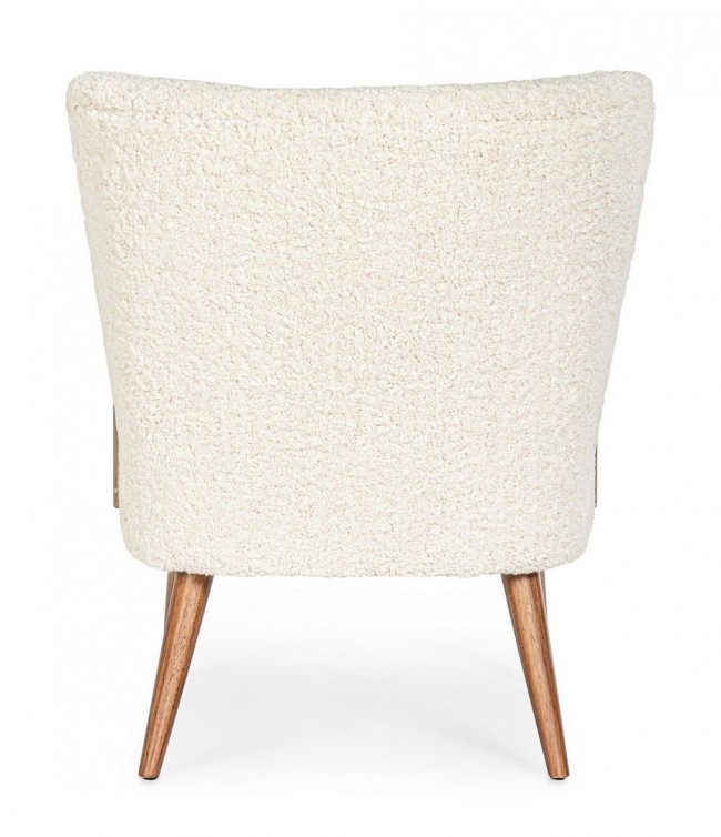 Poltrona vintage Moritz bianca