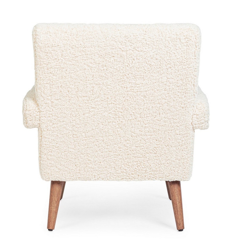 Poltrona vintage bianco Berna