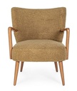 Poltrona vintage marrone/beige Moritz Palm