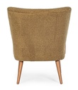 Poltrona vintage marrone/beige Moritz Palm