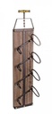 Porta bottiglia vintage 4 ganci Inca