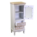 Portabottiglie legno 4 posti con portatappi bistrot rettangolare cm38x25h8