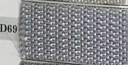 Rectangular gray polyester box 1-7 with metal handles cm40x30h21,5