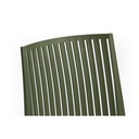 Sedia Bars in Polipropilene Verde Oliva Resistente ai Raggi UV e Umidità L46 x P56 x H82