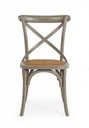 Sedia Cross Grigio Scuro