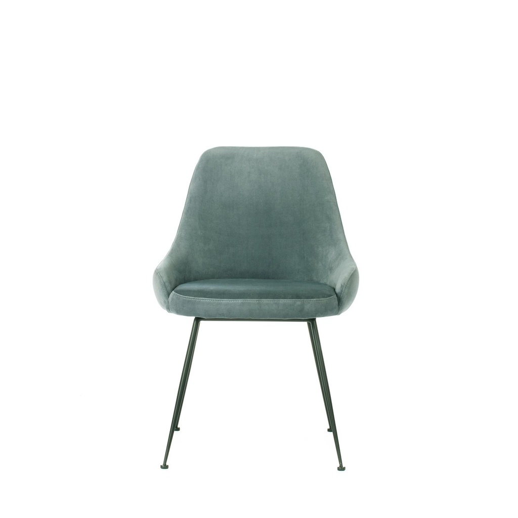 Sedia in microfibra 48.5cm x 49.5cm H. 80cm