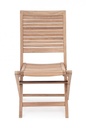 Sedia pieghevole in legno stile classico
