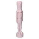 Soldatino resina laccato rosa cm8,5x8h38