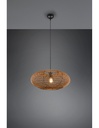 Sospensione Casa Vacanza Paralume Fibre Naturali Hedda Trio Lighting
