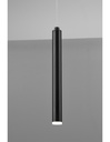 Sospensione Moderna Tubular 11 Tubi Led Nero Ø40 cm Trio Lighting