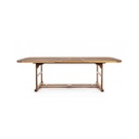 Tavolo Per esterno Noemi Allungabile in Legno  180/240x100x h 74cm