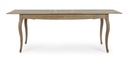 Tavolo allungabile in legno stile rustico cm 120/160/200x90h cm
