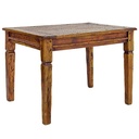 Tavolo allungabile in legno stile rustico cm 200-245-290x100