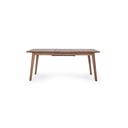Tavolo per esterno allungabile in legno VARSAVIA 180/240x90x h76 cm