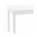 Tavolo da pranzo Bianco Frassinato  in legno nobilitato cm 70x110