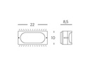 Applique E27  linea dive  caffe'
