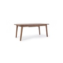 Tavolo per esterno allungabile in legno VARSAVIA 180/240x90x h76 cm