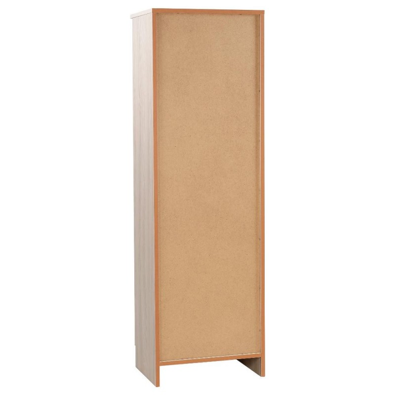 Armadio Multiuso con un'Anta Olmo Chiaro 46x34x h147 cm
