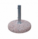 Base per Ombrellone in Cemento 35kg Tubo 50mm - Diametro 54cm, Altezza 34cm