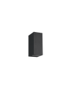 Applique LED Squadrata Antracite H15 cm IP44