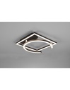 Plafoniera Led Dimmerabile Nero L42 cm