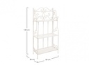 Scaffale Classico Emily 3 Ripiani - Dimensioni: 60x28x127 cm