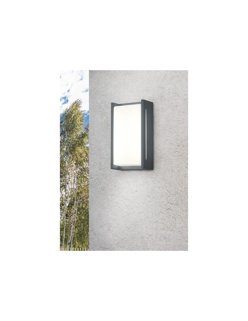 Applique Parete Led Indus da Ingresso Antracite IP54 Trio Lighting - Samnite