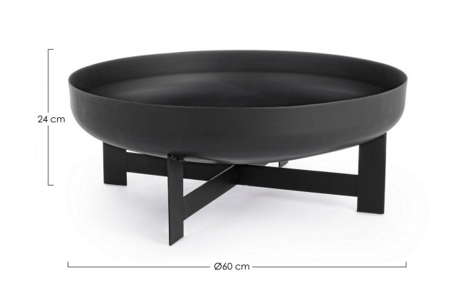 Braciere Efesto in metallo D60 cm - Samnite
