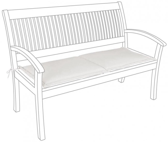 Cuscino Poly180 naturale panca 2 posti - Samnite