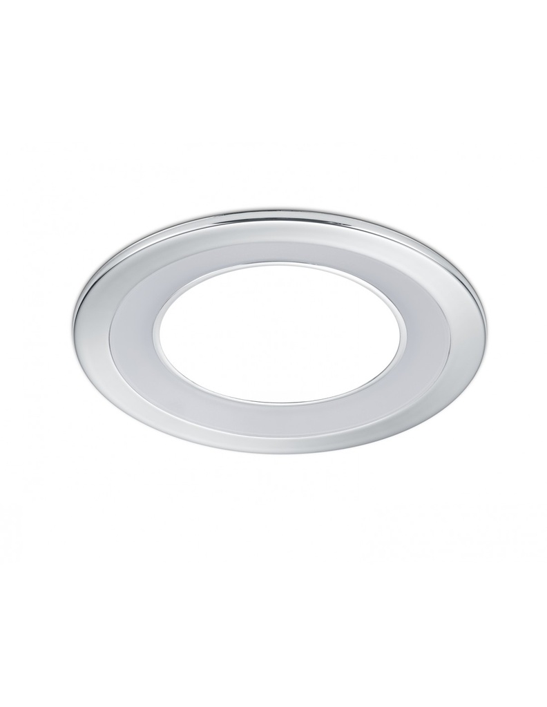 Faretto da Incasso Core Doppio Led 10w 3000k Ø14 cm Cromo Trio Lighting - Samnite
