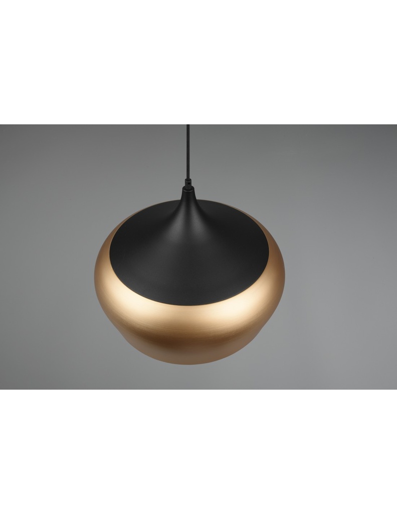Grande Sospensione Cucina Paralume Ottone Chiron Trio Lighting - Samnite