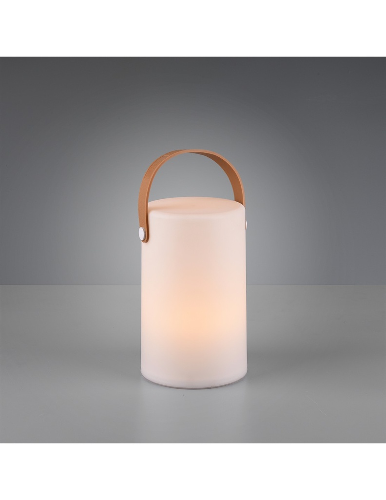 Lampada Cilindrica Da Appoggio Aruba Led Rgbw IP44 Trio Lighting - Samnite